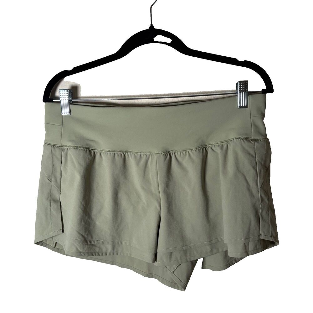 Calia Shorts Women's Medium Green Lined Pull On Athletic Active Lightweight